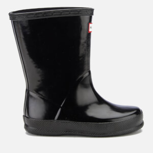 Hunter Toddlers' First Gloss Wellies - Black