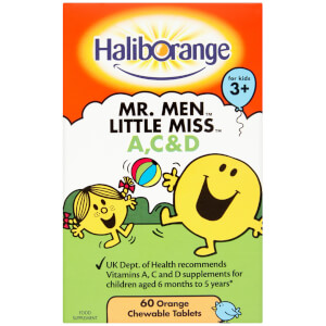 Haliborange Mr Men A, C & D Softies - 60 Tablets