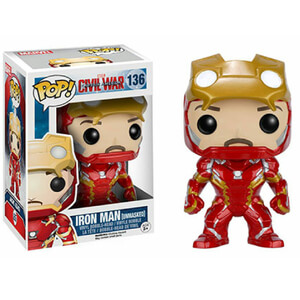 Marvel Civil War Iron Man Unmasked Pop! Vinyl Figure