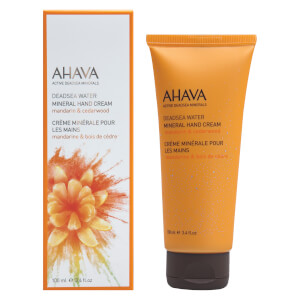 AHAVA Mineral Hand Cream - Mandarin and Cedarwood
