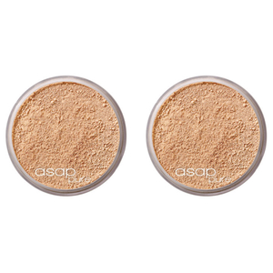 2x asap pure mineral makeup - one