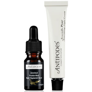 Antipodes Anti-Ageing Minis Serum/Cream (Joyous Serum 10ml, Night Cream 15ml)