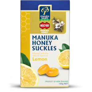 Manuka Health Manuka Honey Suckles with Lemon MGO 400+ 100g