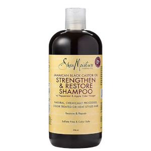 Shea Moisture shampoo rinforzante e riparatore all'olio di ricino nero giamaicano 506 ml