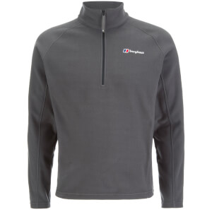 berghaus mens arnside full zip fleece jacket carbon