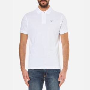 Barbour Men's Sports Polo Shirt - White