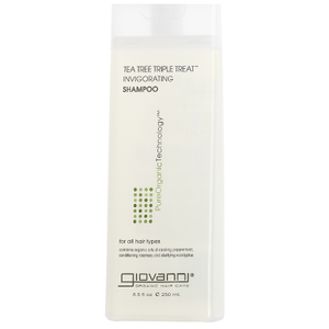 Шампунь для оживления волос с маслом чайного дерева Giovanni Tea Tree Triple Treat Shampoo 250 мл