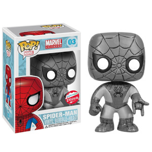 Funko Spiderman Black And White Variant Pop! Vinyl