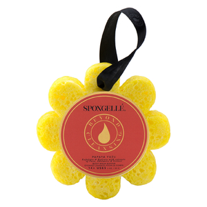 Spongellé Wild Flower Body Wash Infused Buffer - Papaya Yuzu