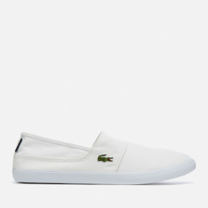 Lacoste Men's Marice Bl 2 Canvas Slip-On Pumps - White