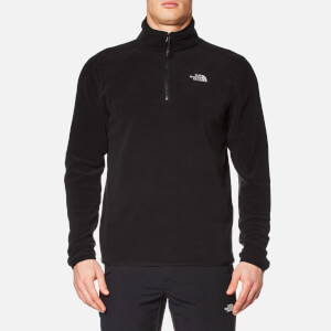 The North Face Men's 100 Glacier 1/4 Zip Fleece - TNF Black