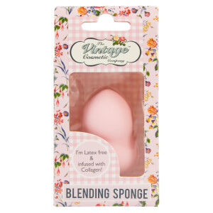 Éponge à Estomper Infusée au Collagène The Vintage Cosmetic Company – Rose