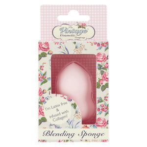 Esponja para difuminar infusionada con colágeno de The Vintage Cosmetics Company - Rosa