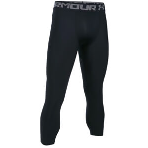 Under Armour Hear Gear 2.0 3/4 Compression Leggings - Black