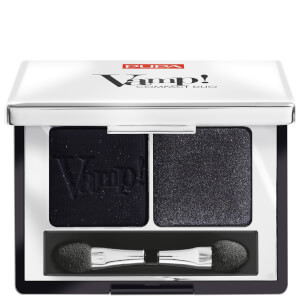Dúo de sombras compactas Vamp! de PUPA - Dark Night