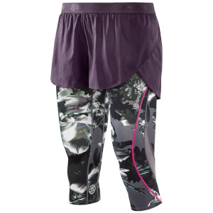 Skins DNAmic Women's Superpose 3/4 Tights - Botanica
