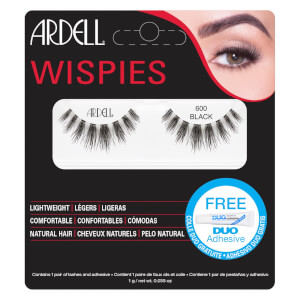 Ardell Wispies Cluster False Eyelashes - 600 Black