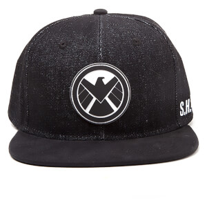 Gorra Marvel Los Vengadores Logo Escudo - Negro