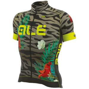 Alé PRR 2.0 Flowers Jersey - Brown