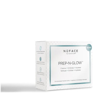 NuFACE Prep-N-Glow Cleansing Cloths (20s) (Free Gift) NuFACE Prep-N-Glow Cleansing Cloths (20s) (Free Gift)