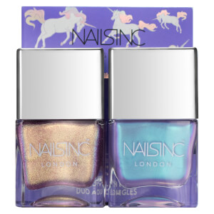 nails inc. Sparkle Like a Unicorn Nail Varnish Duo Kit 2 x 14ml