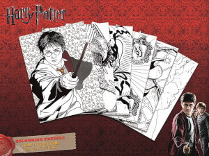 Harry Potter Colouring Poster Pack
