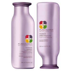 Черная пятница на Lookfantastic Pureology Hydrate Shampoo and Conditioner Duo (250ml x 2)