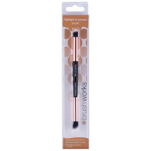 brushworks Double Ended Face Brush