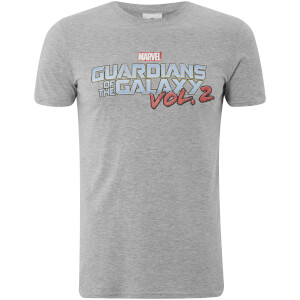 Camiseta Marvel Guardianes de la Galaxia Vol. 2 Logo - Hombre - Gris