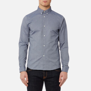 A.P.C. Men's Chemise Button Down Shirt - Dark Navy