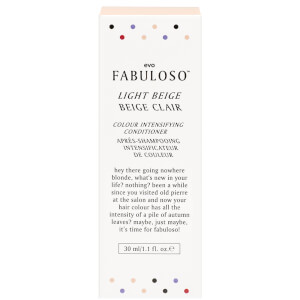 Evo Fabuloso Light Beige Colour Intensifying Conditioner 30ml - Promo Evo Fabuloso Light Beige Colour Intensifying Conditioner 30ml - Promo