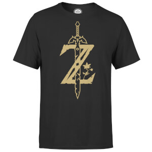 Camiseta Nintendo The Legend of Zelda Espada Maestra - Hombre - Negro