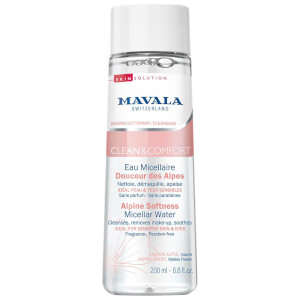 Agua micelar para suavidad alpina Clean & Comfort de Mavala 200 ml