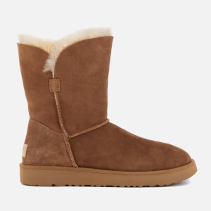 UGG Women's Classic Cuff Short Sheepskin Boots - Chestnut