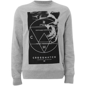 Sudadera Crosshatch Zerrick - Hombre - Gris claro