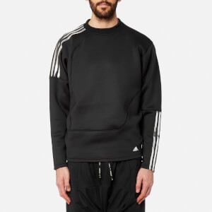 adidas by kolor Men's Spacer Crew Neck Sweatshirt - Black