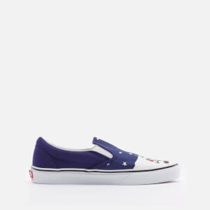 Vans X Peanuts Toddlers' Classic Slip-On Trainers - Charlie/Tree