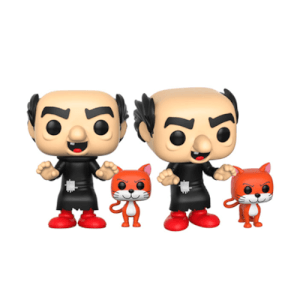 The Smurfs Gargamel with Azrael Pop! Vinyl Figure