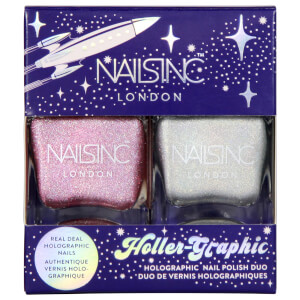 nails inc. Holler-Graphic Nail Varnish 2 x 14ml
