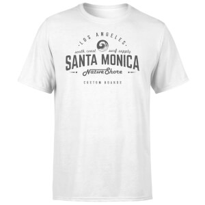 T-Shirt Homme Santa Monica Native Shore - Blanc