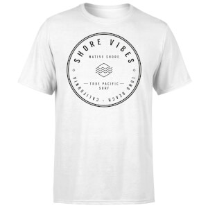 T-Shirt Homme Shore Vibes Native Shore - Blanc