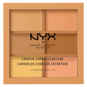 NYX Professional Makeup 3C Palette - Conceal, Correct, Contour - Medium