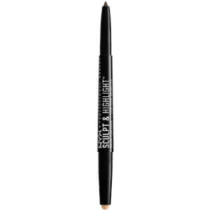 NYX Professional Makeup Lápiz de Cejas Sculpt & Highlight Brow Contour - Brunette/Cream