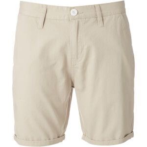 Brave Soul Men's Smith Chino Shorts - Stone