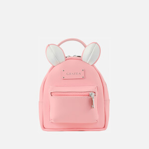 Grafea Women's Mini Zippy Mouse Backpack - Pink