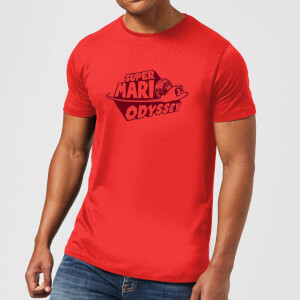 Nintendo Super Mario Odyssey Logo Red T-Shirt