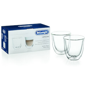 Delonghi 5513214601 Cappuccino Glasses: Image 1