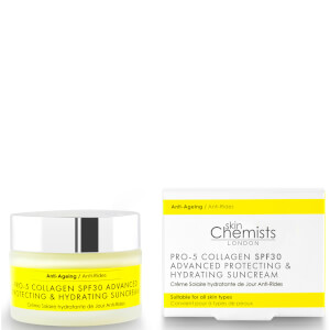 skinChemists London Pro-5 Collagen SPF 30 Advanced Anti-Ageing Protecting and Hydrating Sun Cream 50 ml