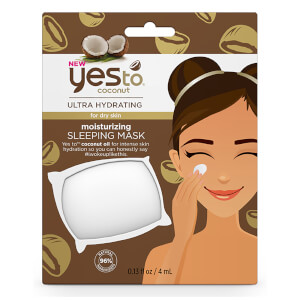 yes to Coconuts Moisturizing Sleeping Mask -yönaamio 4ml