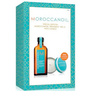 Moroccanoil Treatment 100ml with FREE Candle (Worth £42.85)